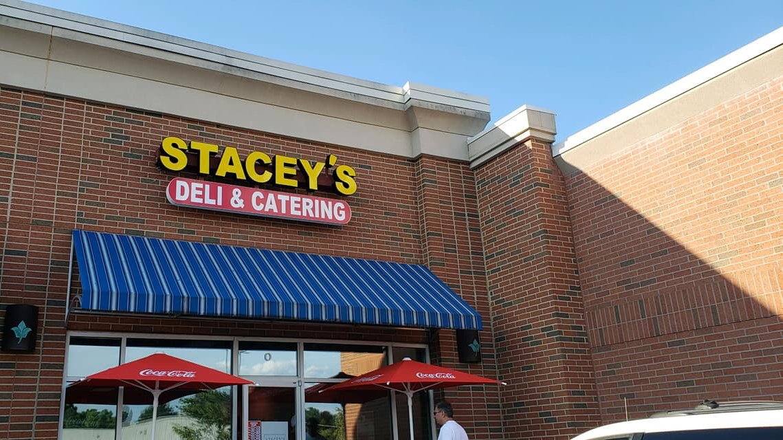 Stacey's Deli storefront on South Tryon Street